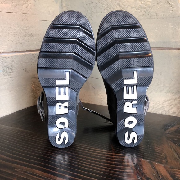 NWT Sorel Joan of Arctic Wedge 2 Buckle Bootie - Picture 10 of 14